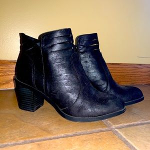 Black booties